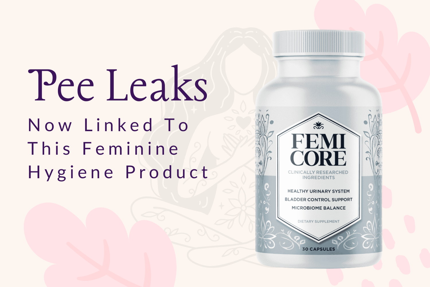 FemiCore dietary supplement advertisement supplied by the seller